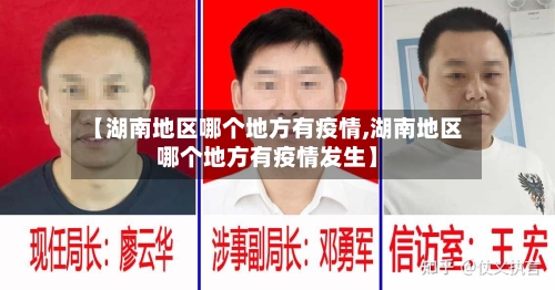 【湖南地区哪个地方有疫情,湖南地区哪个地方有疫情发生】-第2张图片