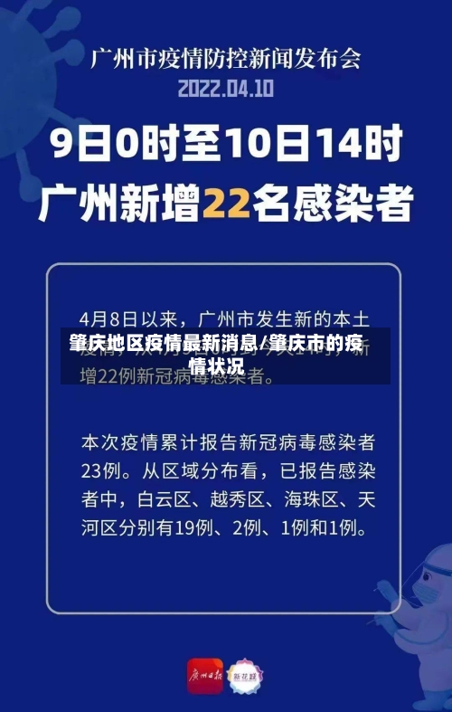 肇庆地区疫情最新消息/肇庆市的疫情状况-第2张图片
