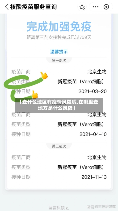 【查什么地区有疫情风险呢,在哪里查地方是什么风险】
