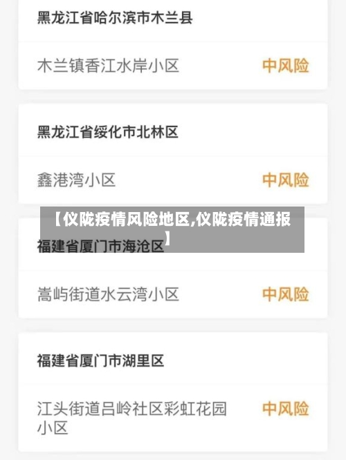 【仪陇疫情风险地区,仪陇疫情通报】-第2张图片