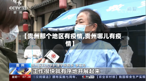 【贵州那个地区有疫情,贵州哪儿有疫情】