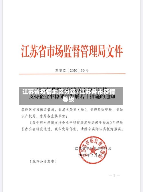 江苏省疫情地区分级/江苏各市疫情等级-第2张图片