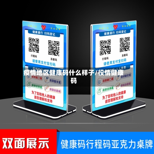 疫情地区健康码什么样子/役情健康码