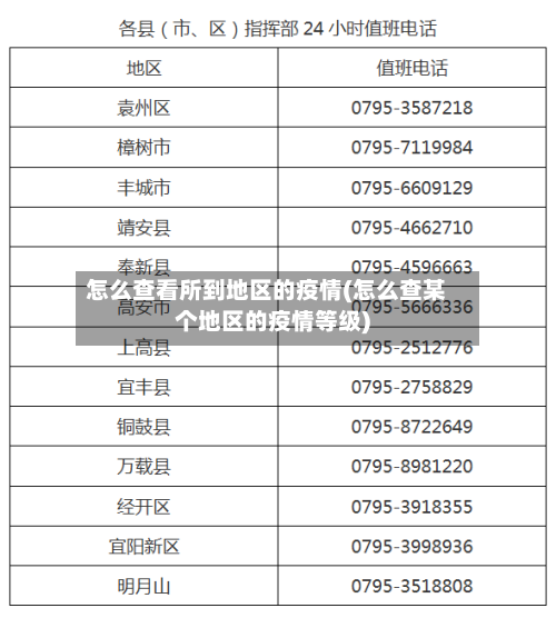 怎么查看所到地区的疫情(怎么查某个地区的疫情等级)-第2张图片