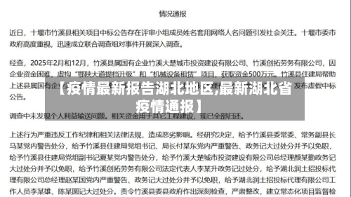 【疫情最新报告湖北地区,最新湖北省疫情通报】-第2张图片