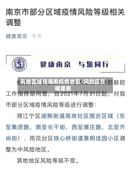 风险区域在哪看疫情地区/风险区在哪里看-第2张图片