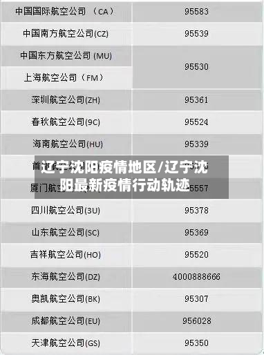 辽宁沈阳疫情地区/辽宁沈阳最新疫情行动轨迹-第3张图片