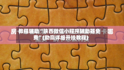 教程辅助“陕西微信小程序辅助器免费”(助赢详细开挂教程)-第2张图片