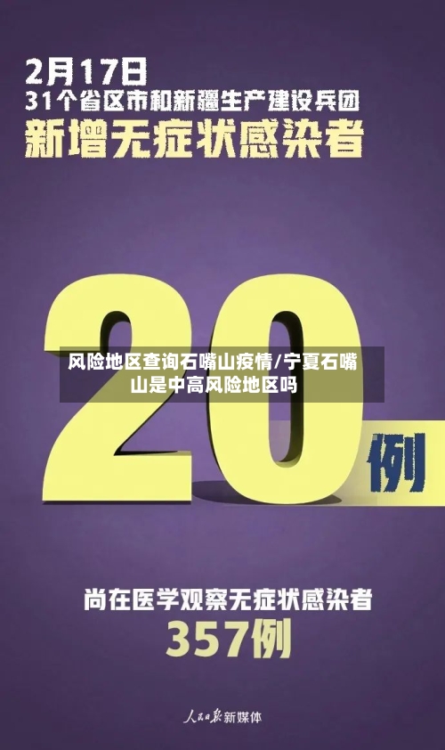 风险地区查询石嘴山疫情/宁夏石嘴山是中高风险地区吗