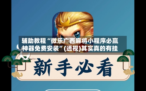 辅助教程“微乐广西麻将小程序必赢神器免费安装”(透视)其实真的有挂-第3张图片