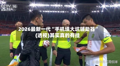 2026最新一代“手机填大坑辅助器”(透视)其实真的有挂-第2张图片