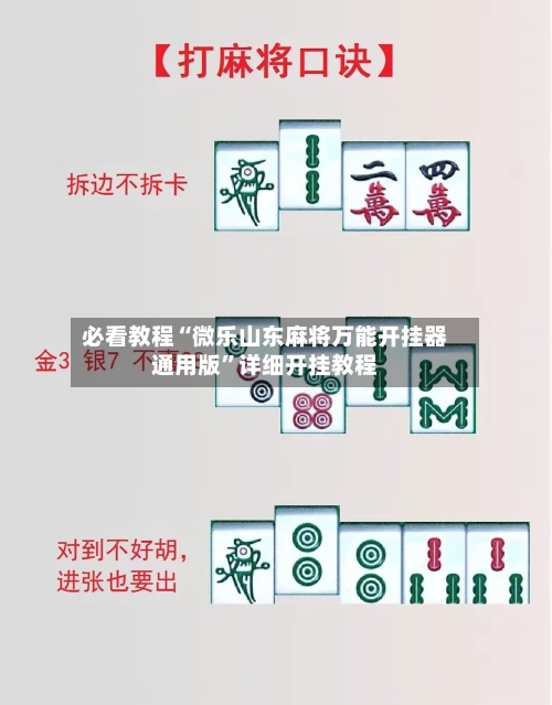 必看教程“微乐山东麻将万能开挂器通用版”详细开挂教程-第2张图片