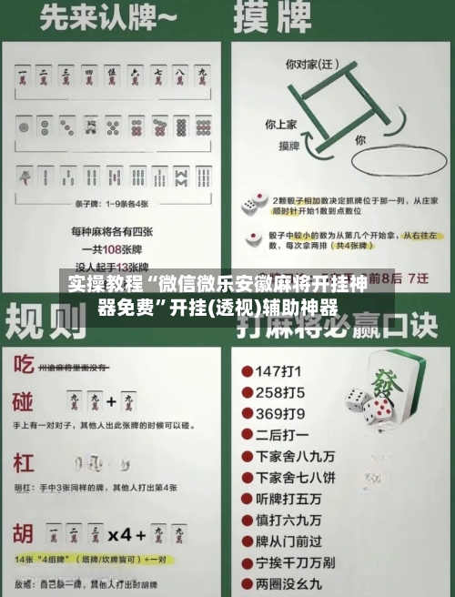 实操教程“微信微乐安徽麻将开挂神器免费	”开挂(透视)辅助神器-第2张图片