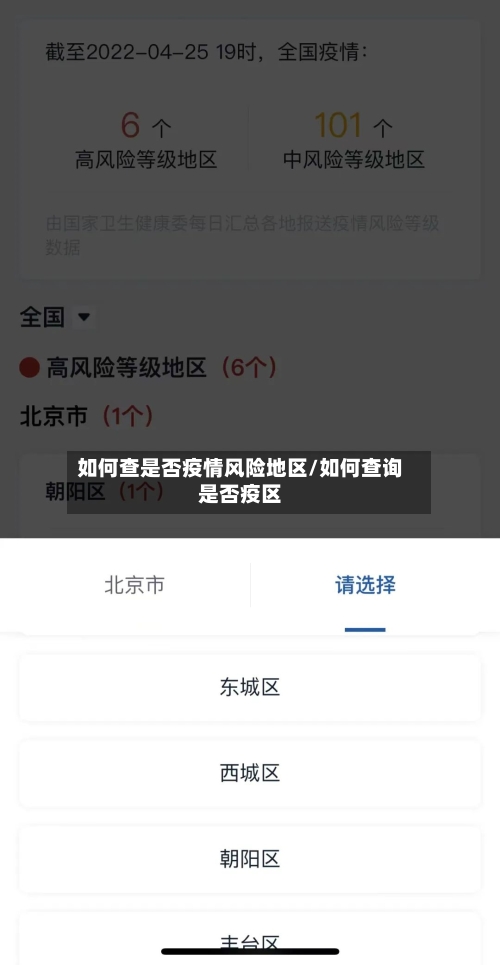 如何查是否疫情风险地区/如何查询是否疫区-第2张图片