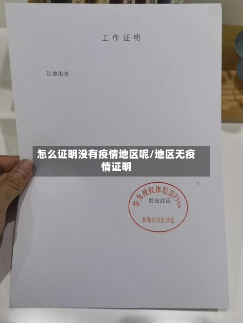 怎么证明没有疫情地区呢/地区无疫情证明-第3张图片