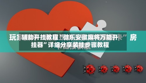 辅助开挂教程“微乐安徽麻将万能开挂器	”详细分享装挂步骤教程-第2张图片