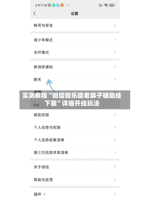 实测教程“微信微乐捉老麻子辅助挂下载”详细开挂玩法-第3张图片