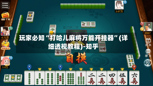 玩家必知“打哈儿麻将万能开挂器”(详细透视教程)-知乎-第2张图片