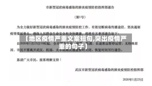 【地区疫情严重文案短句,突出疫情严重的句子】-第3张图片