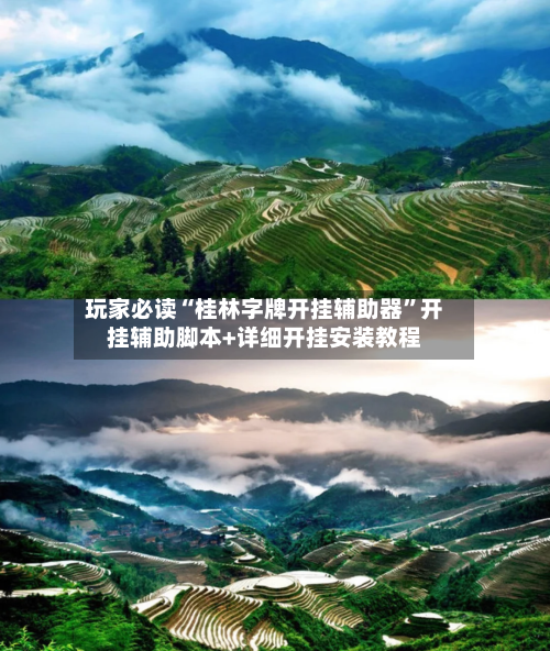 玩家必读“桂林字牌开挂辅助器”开挂辅助脚本+详细开挂安装教程-第2张图片