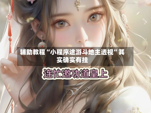 辅助教程“小程序途游斗地主透视”其实确实有挂-第2张图片