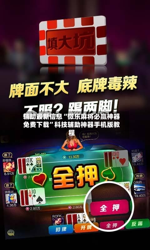 辅助最新信息“微乐麻将必赢神器免费下载”科技辅助神器手机版教程-第3张图片