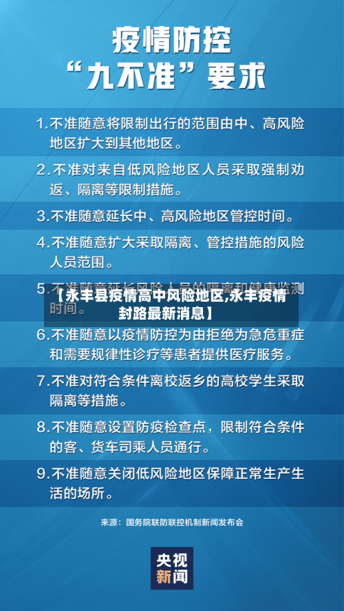 【永丰县疫情高中风险地区,永丰疫情封路最新消息】