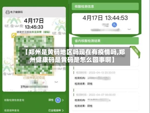 【郑州是黄码地区吗现在有疫情吗,郑州健康码是黄码是怎么回事啊】-第3张图片