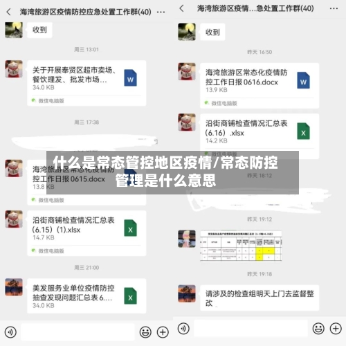 什么是常态管控地区疫情/常态防控管理是什么意思