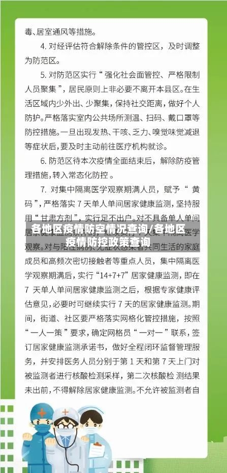 各地区疫情防空情况查询/各地区疫情防控政策查询-第2张图片